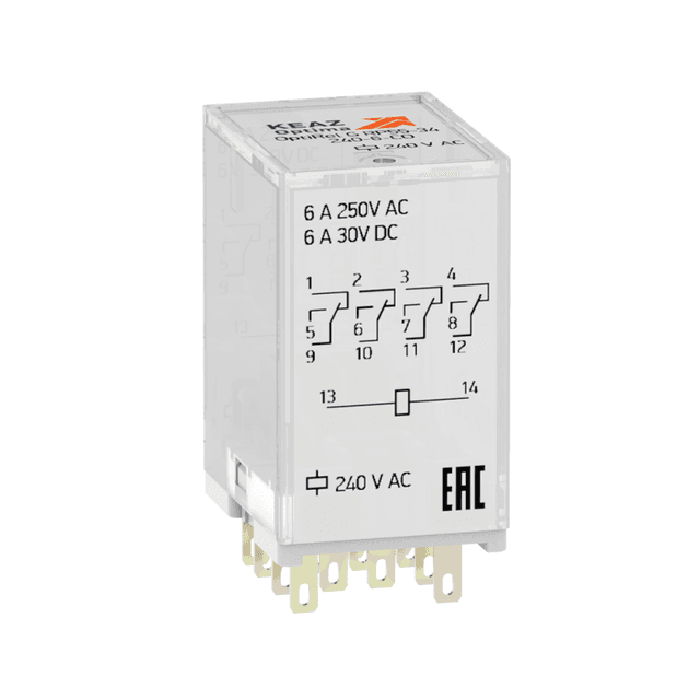 Реле промежуточное OptiRel G RP55-14-240-6-CO КЭАЗ 281058