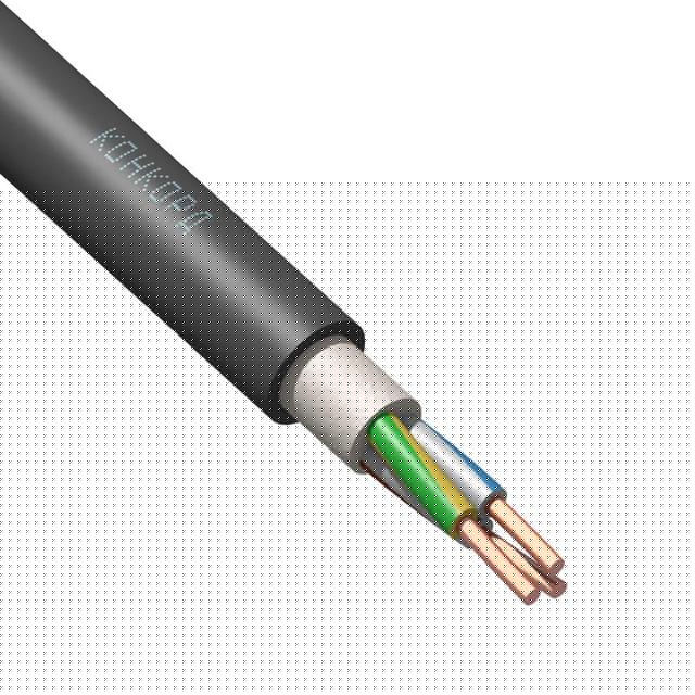 Кабель ППГнг(А)-HF 3х10 (N PE) 0.66кВ (м) Конкорд 4701